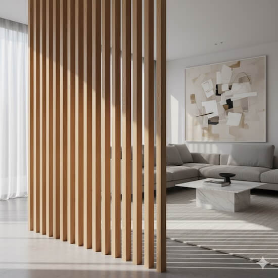 Реечные перегородки